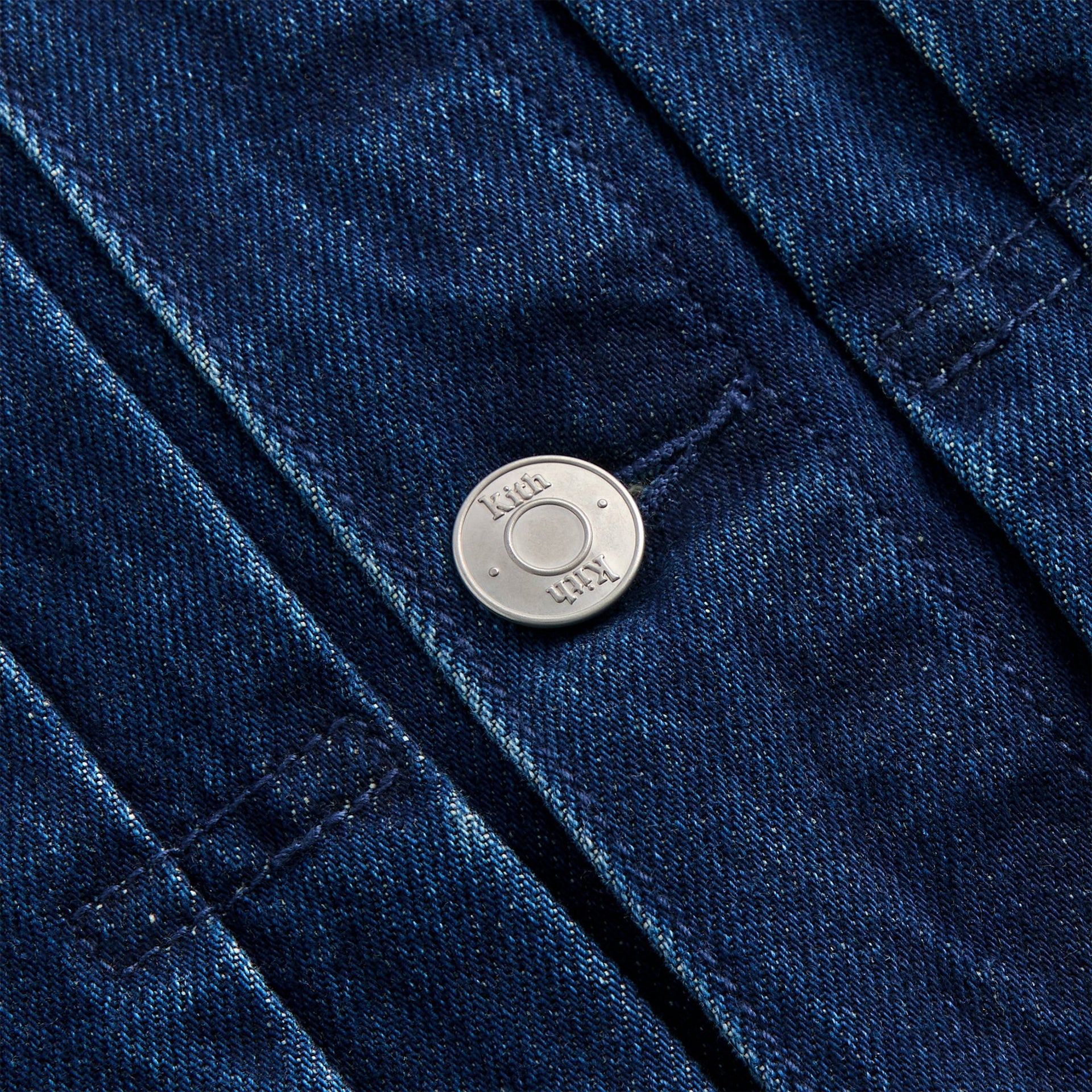 Kith for the New York Yankees Jay Indigo Denim Jacket - Mid Indigo - PH