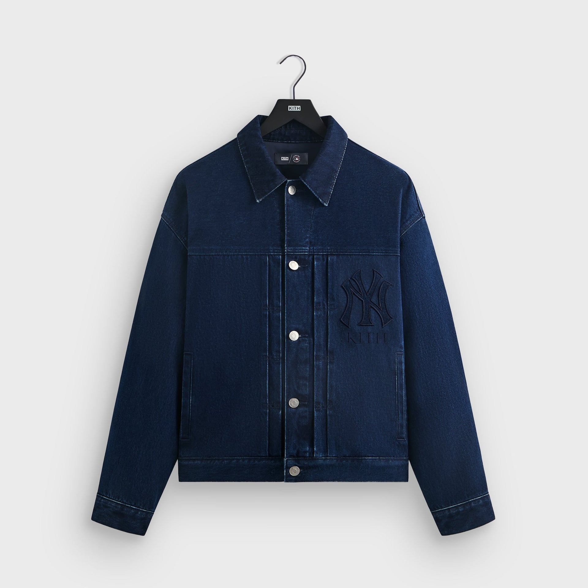 Kith for the New York Yankees Jay Indigo Denim Jacket - Mid Indigo - PH