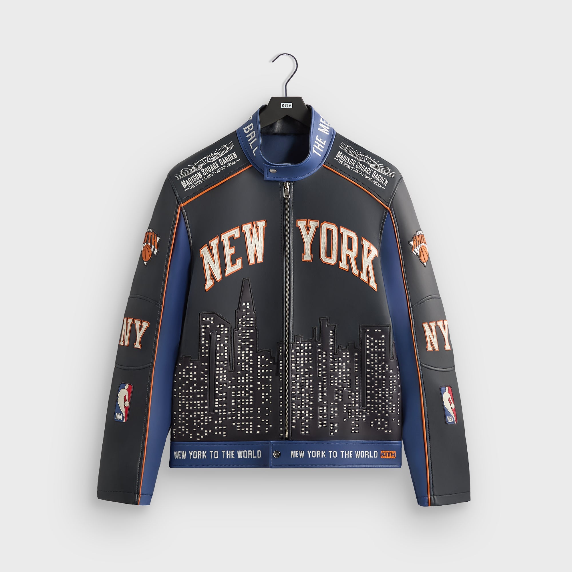 NIKE×KITH×ニックス マディソンジャケット Kith & AVIREX for the New York Knicks Madison Square Garden Icon Jacke