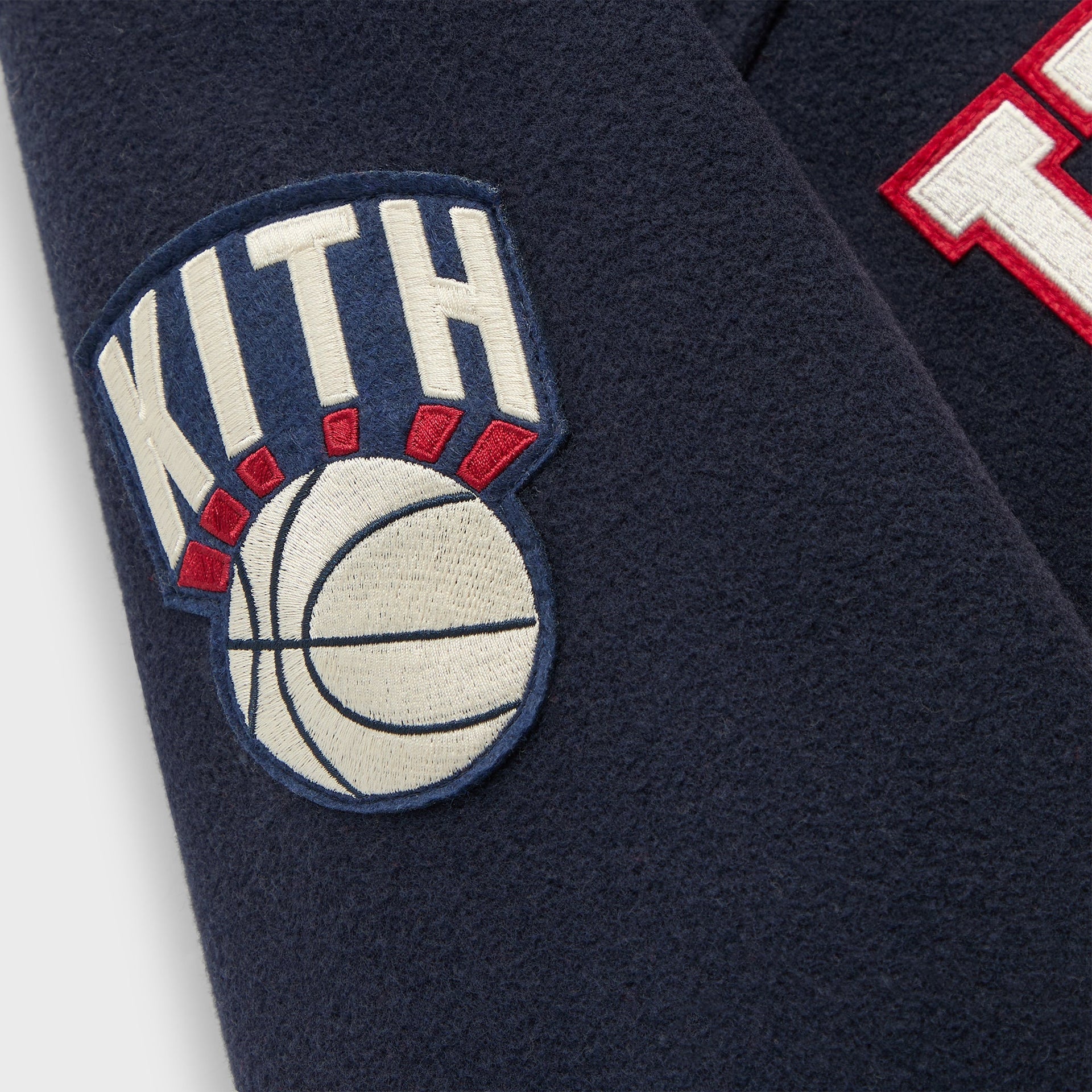 Kith for the New York Knicks Madison Square Garden Wool Varsity Jacket - Nocturnal - PH