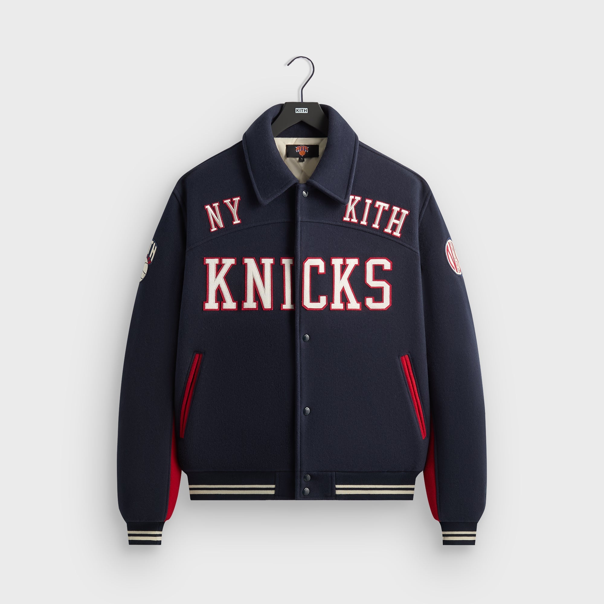 Kith for the New York Knicks Madison Square Garden Wool Varsity Jacket