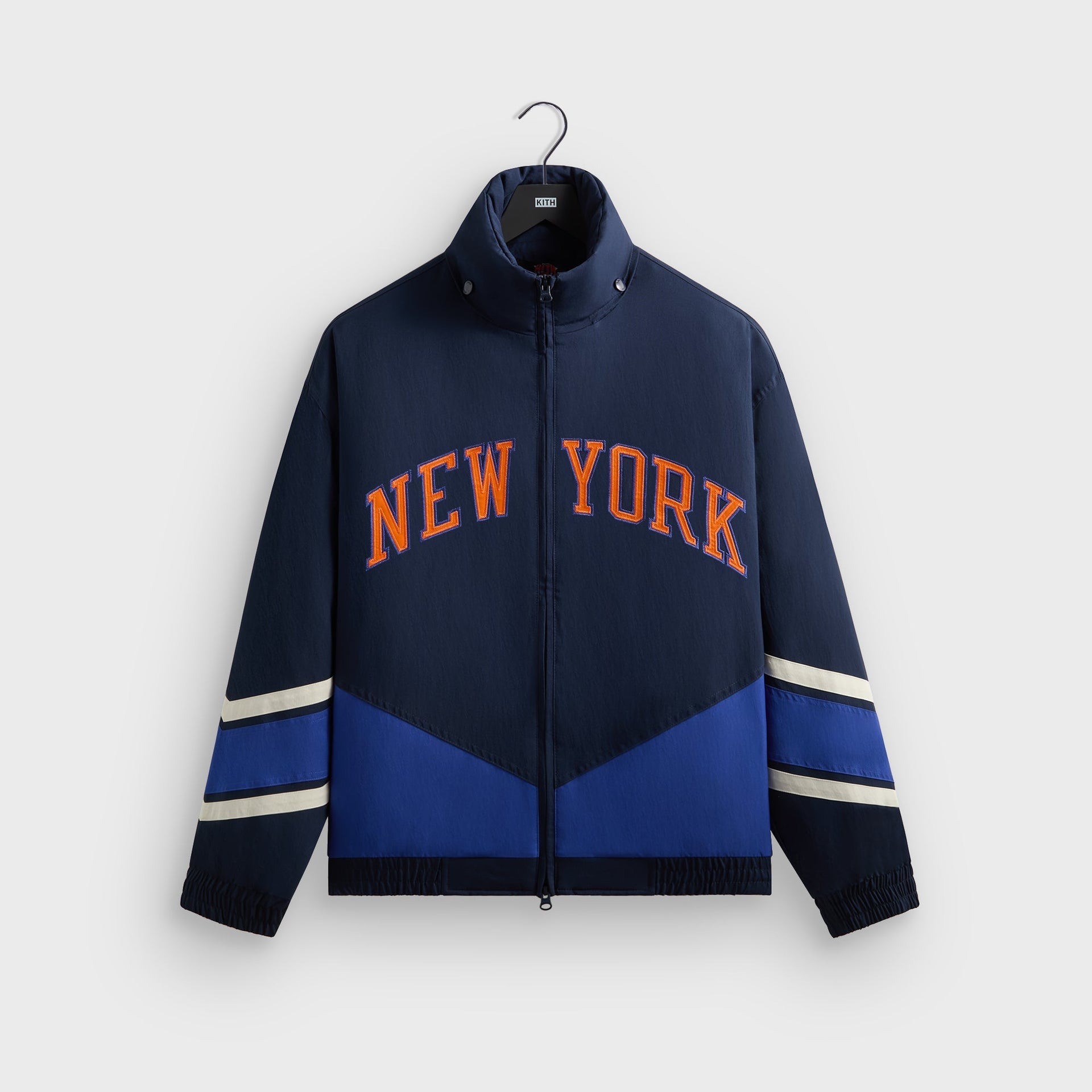 Kith for the New York Knicks Padded Nylon Jacket - Nocturnal - PH