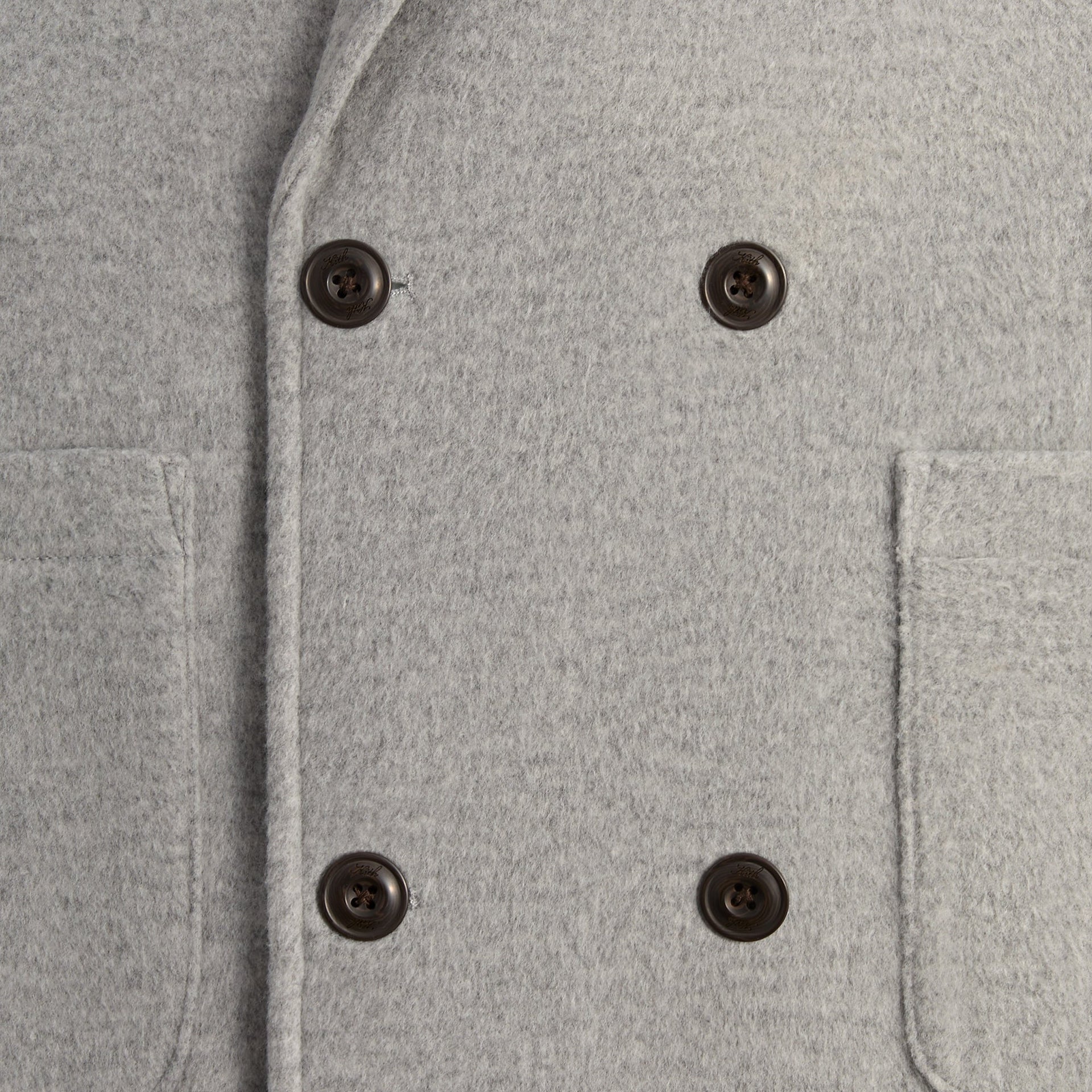 Kith Brushed Jersey Raya Blazer - Medium Heather Grey - PH