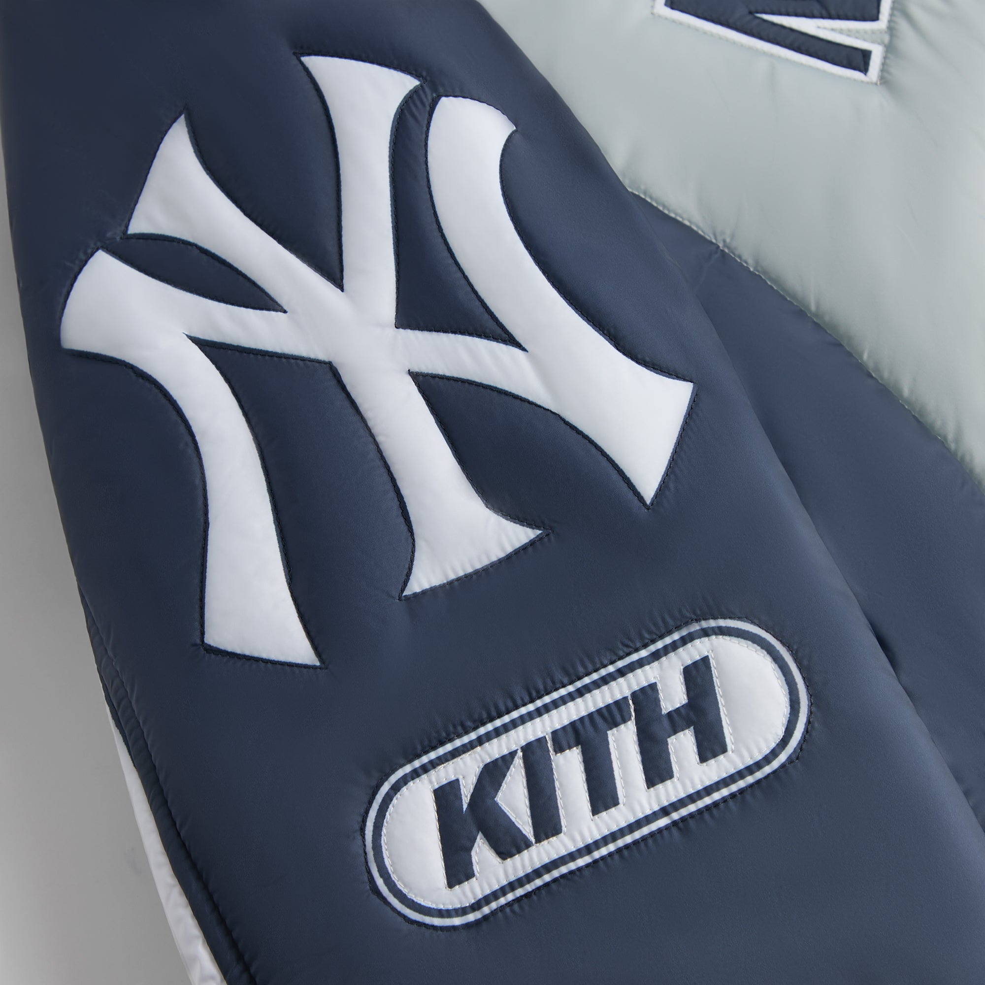 Kith for the New York Yankees Zip Brixton Puffed Shirt