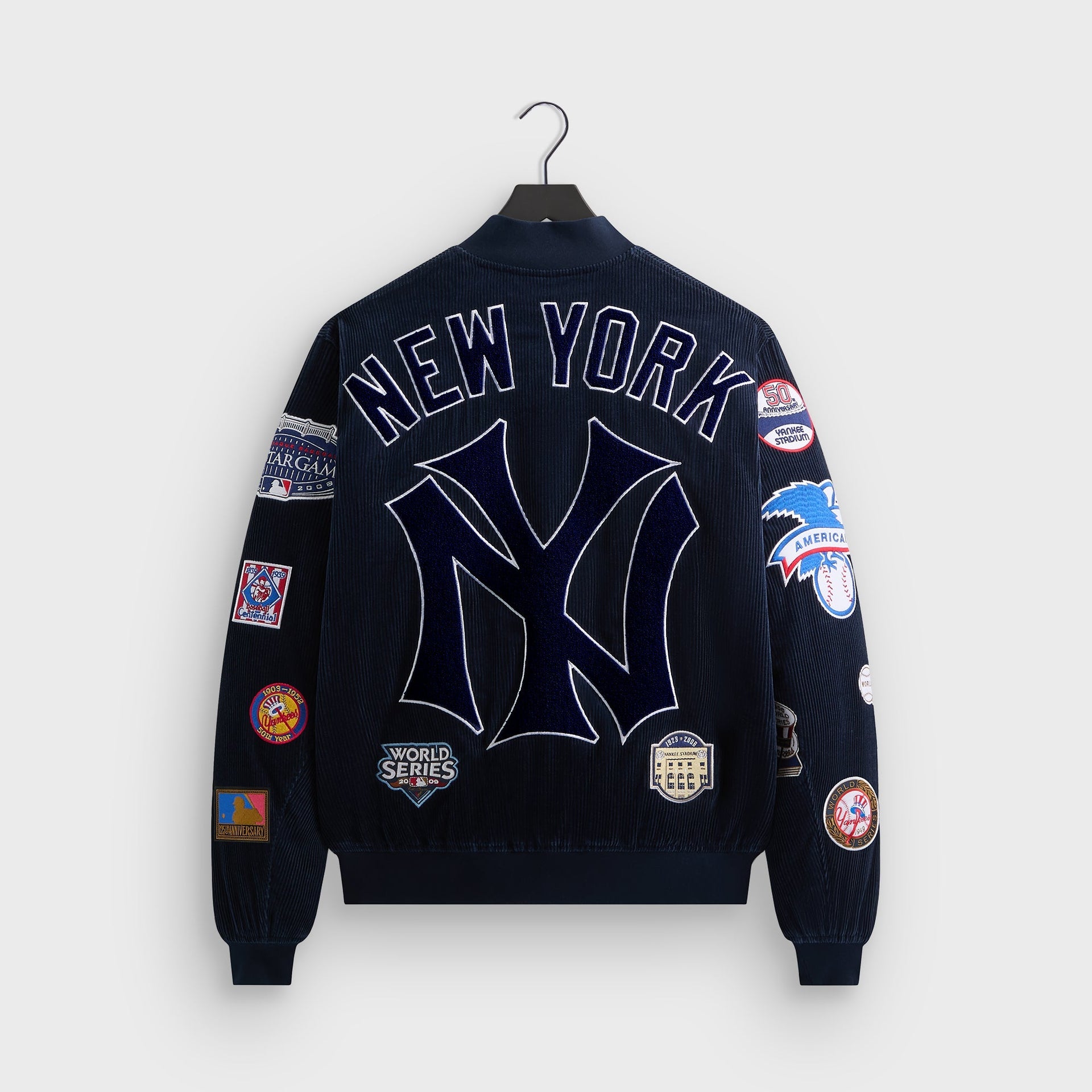 Kith for the New York Yankees Corduroy Avery Bomber Jacket - Nocturnal - PH