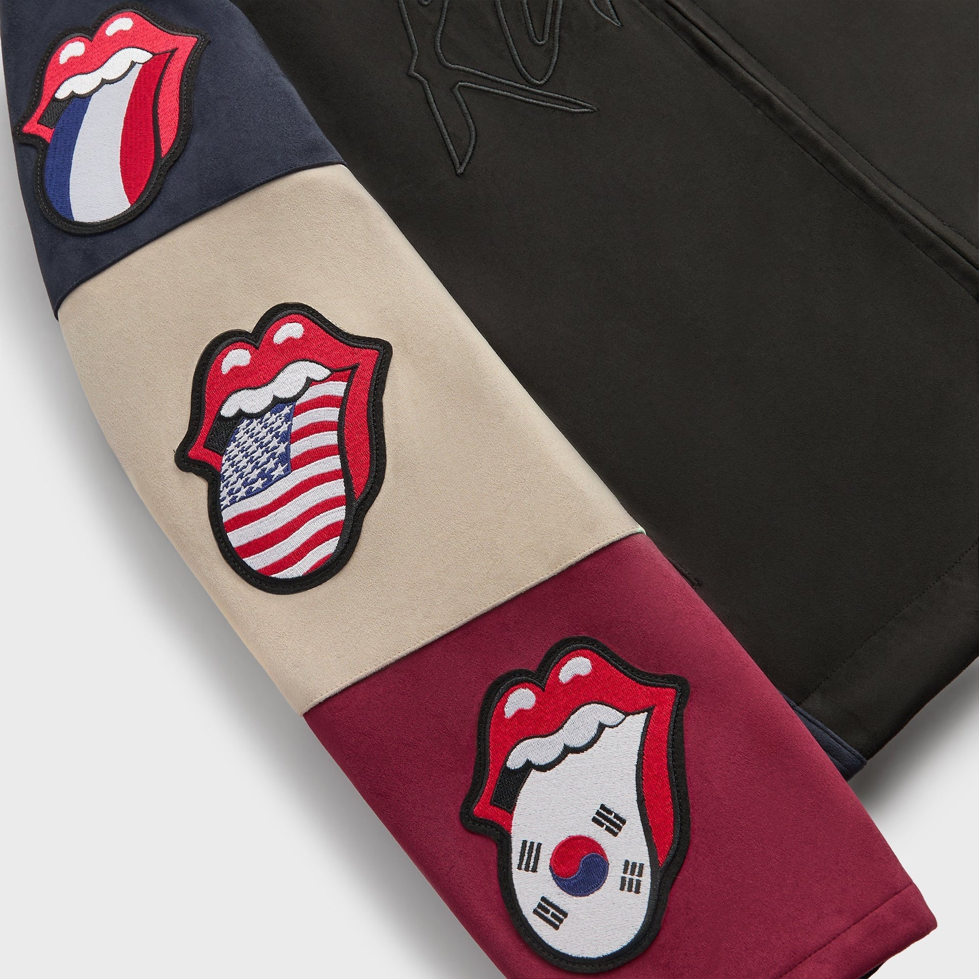 Kith for The Rolling Stones Microsuede Owen Jacket - Black - PH