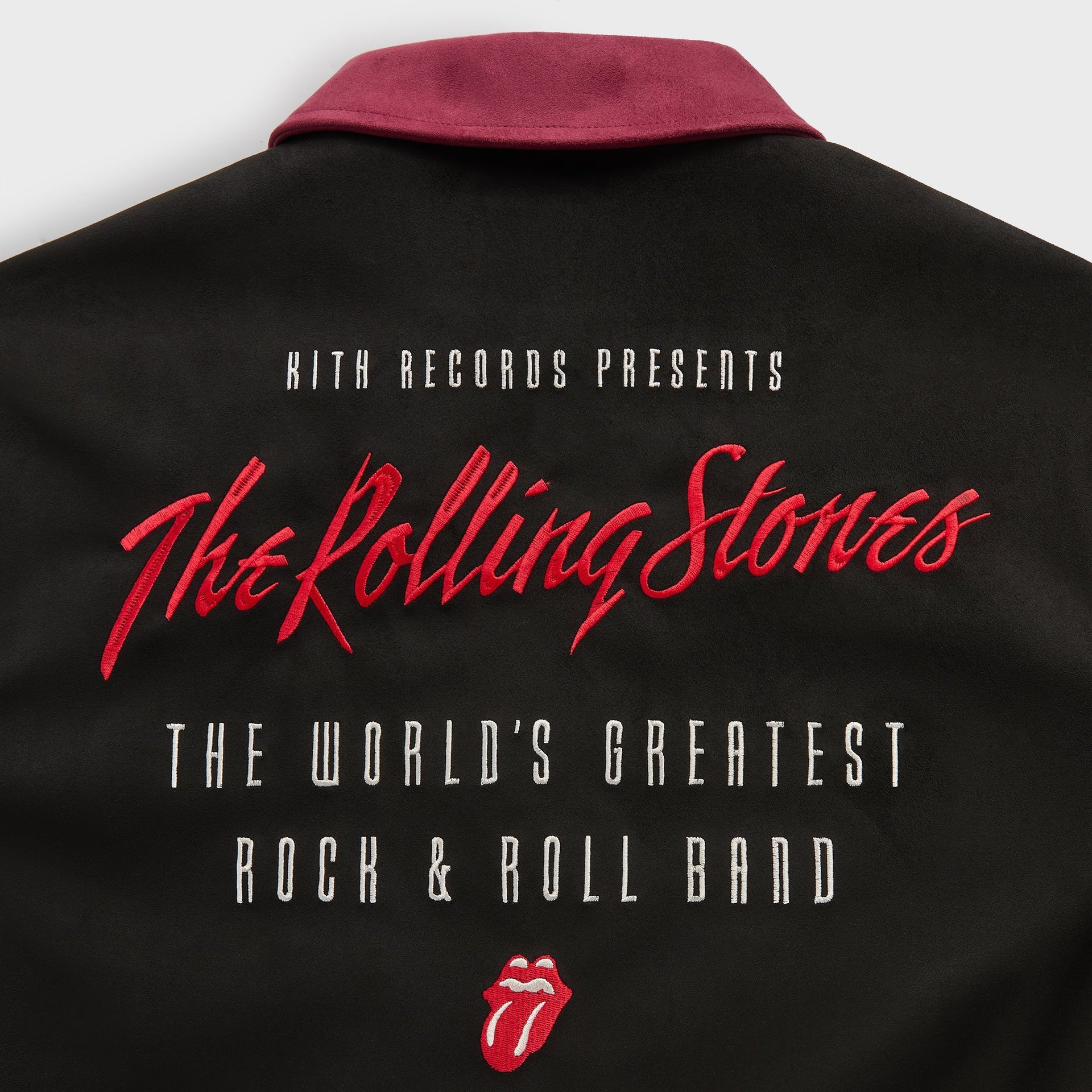 Kith for The Rolling Stones Microsuede Owen Jacket - Black - PH