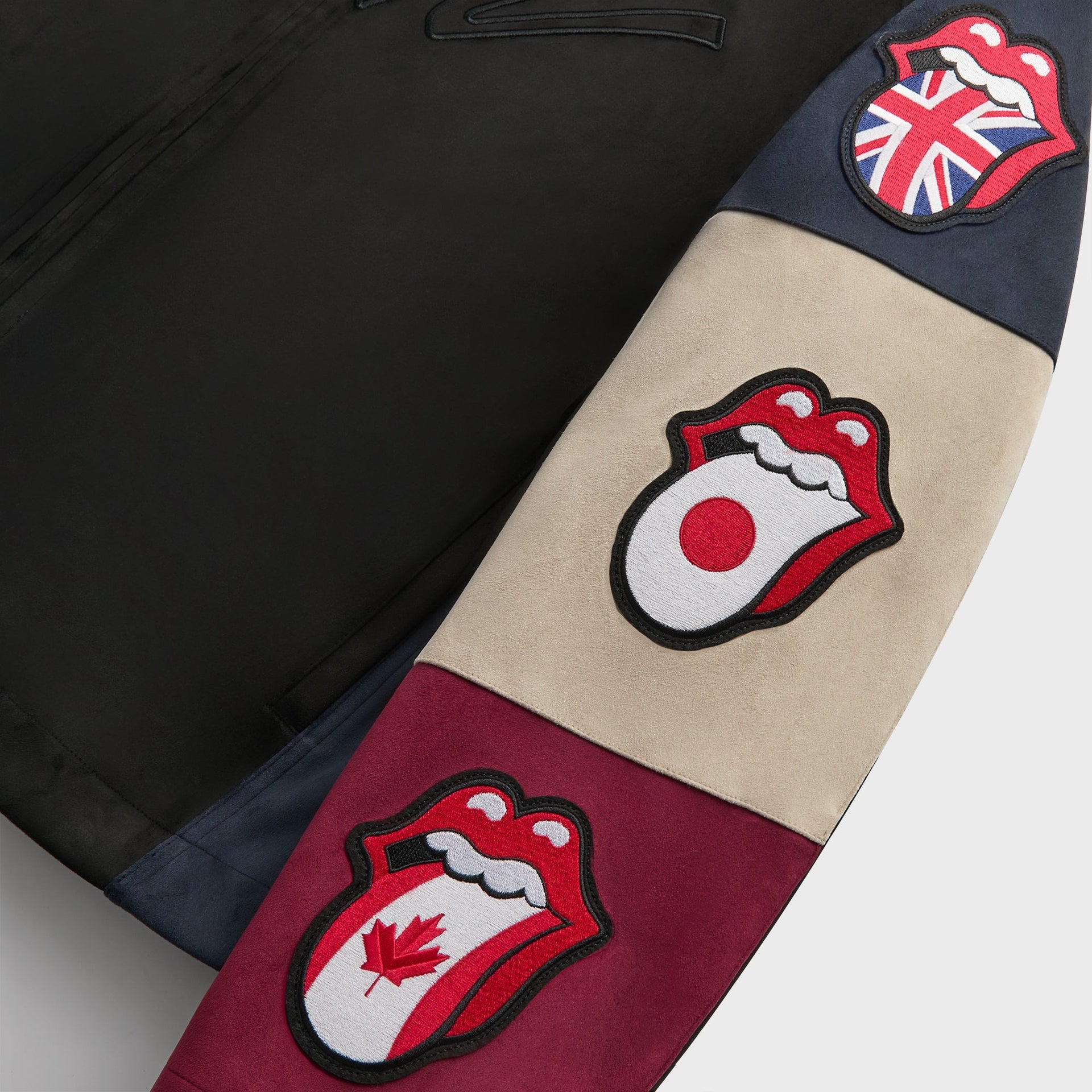 Kith for The Rolling Stones Microsuede Owen Jacket - Black - PH