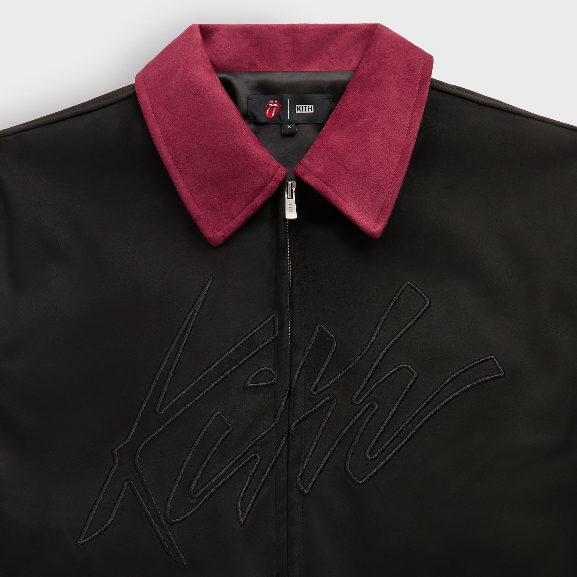 Kith for The Rolling Stones Microsuede Owen Jacket - Black - PH