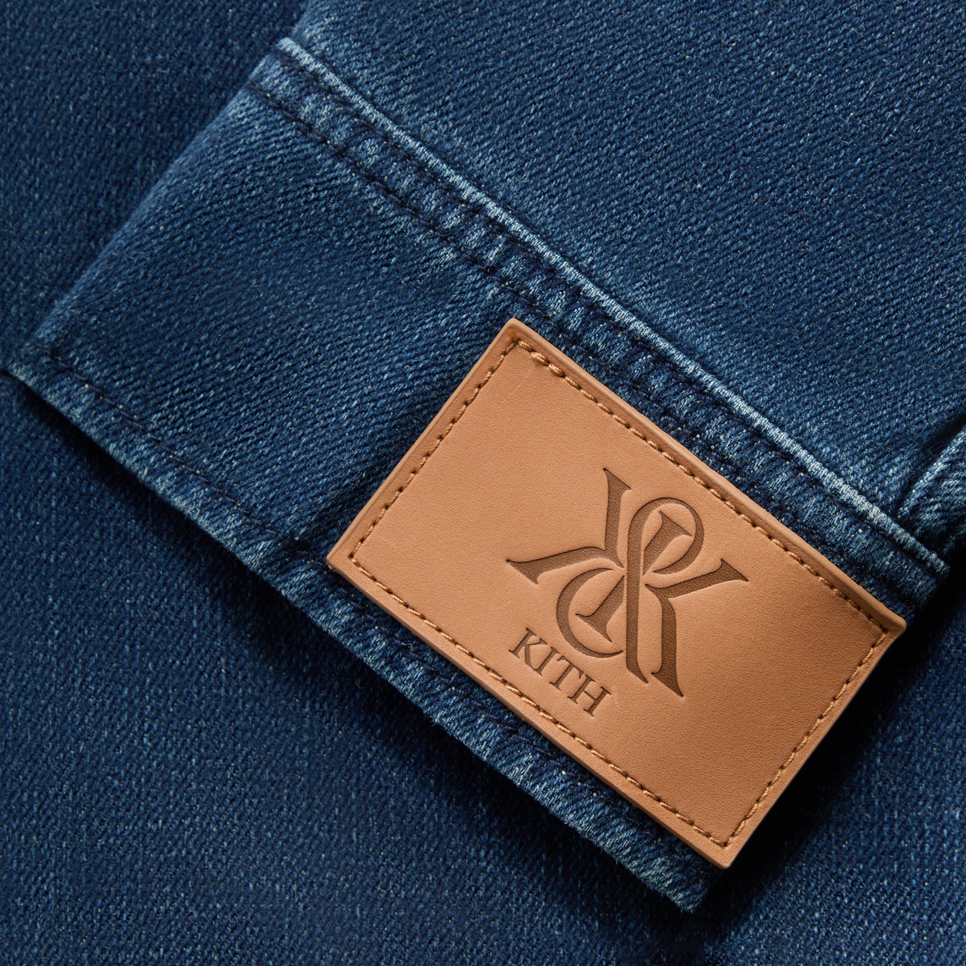 Kith Denim Efron Track Jacket - Dark Indigo