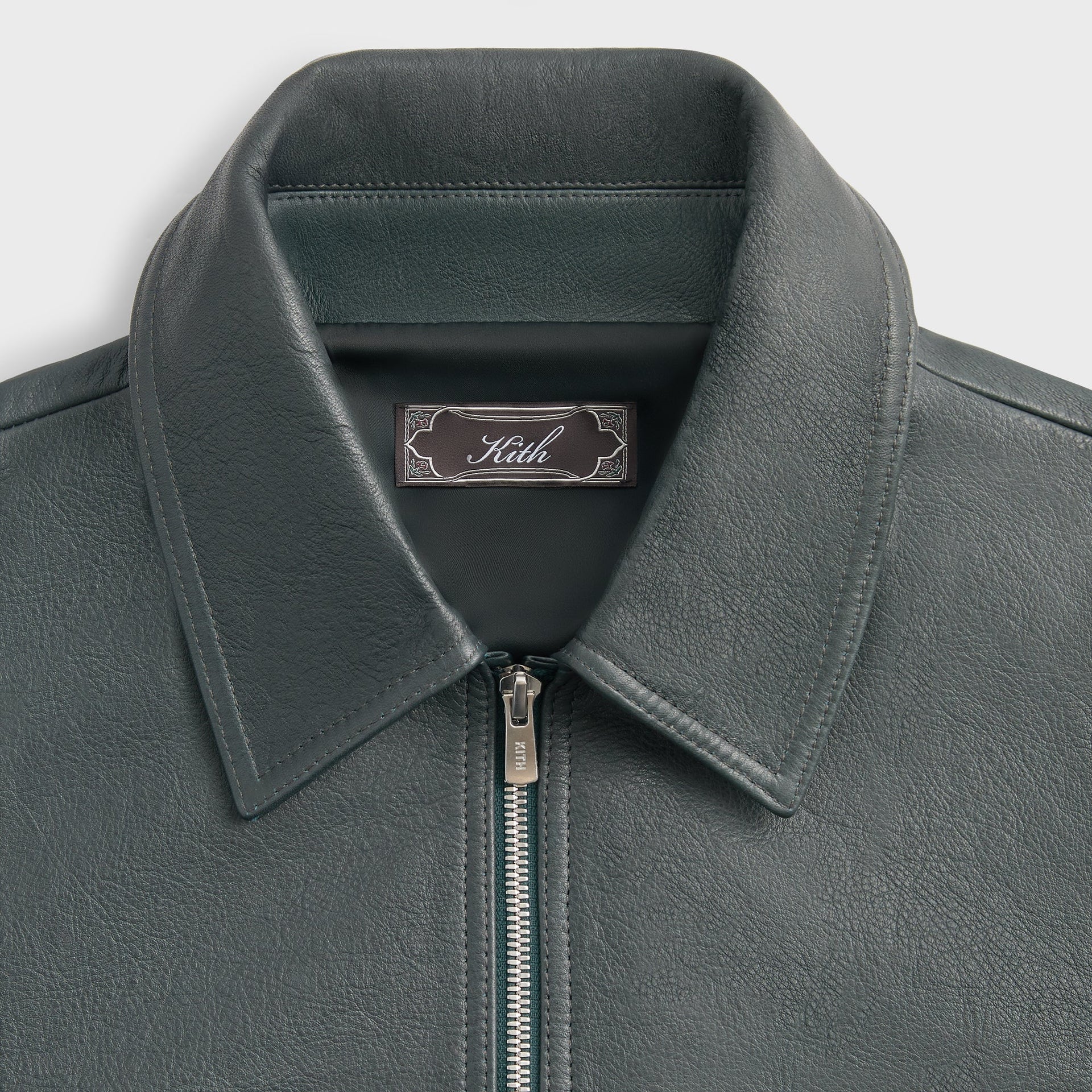 Kith Pebbled Leather Jett Blouson Jacket - Stadium