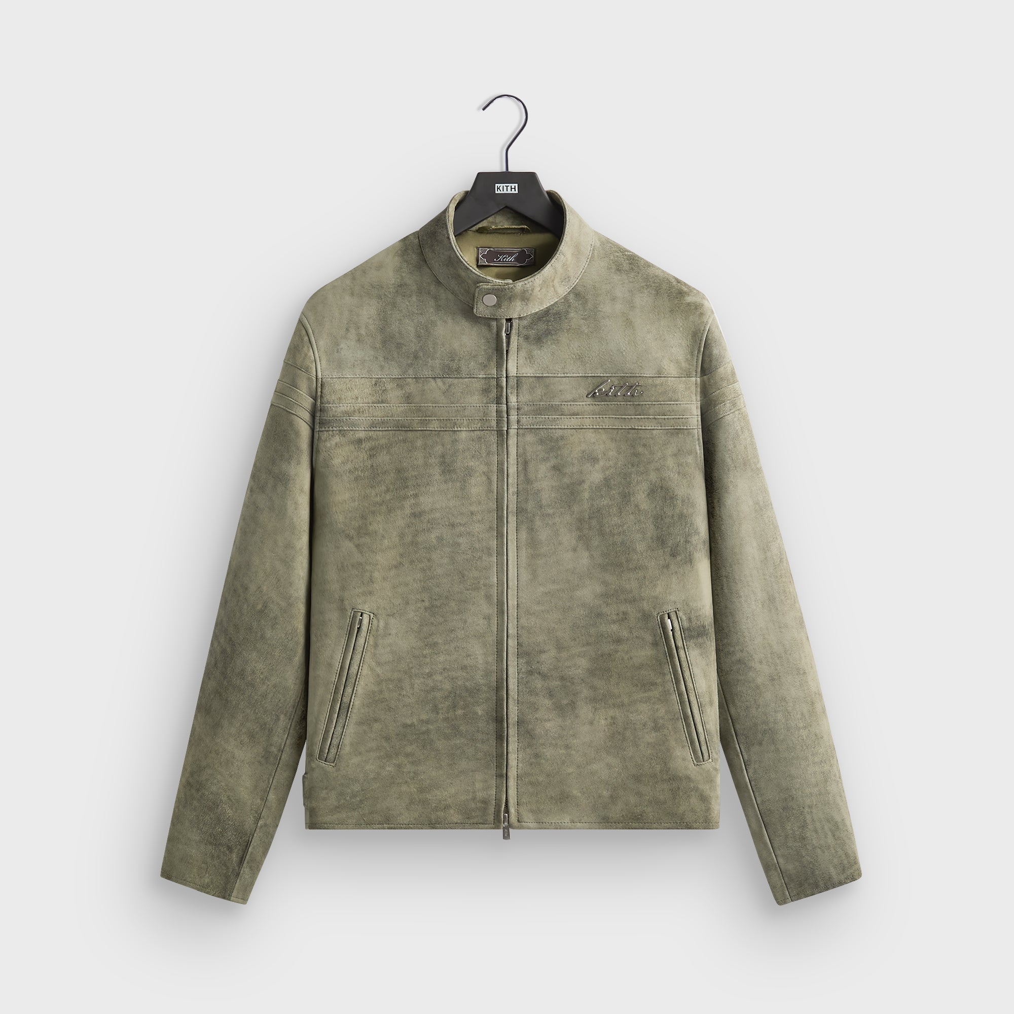 Kith Washed Suede Rossi Moto Jacket - Flagstaff – Kith Japan