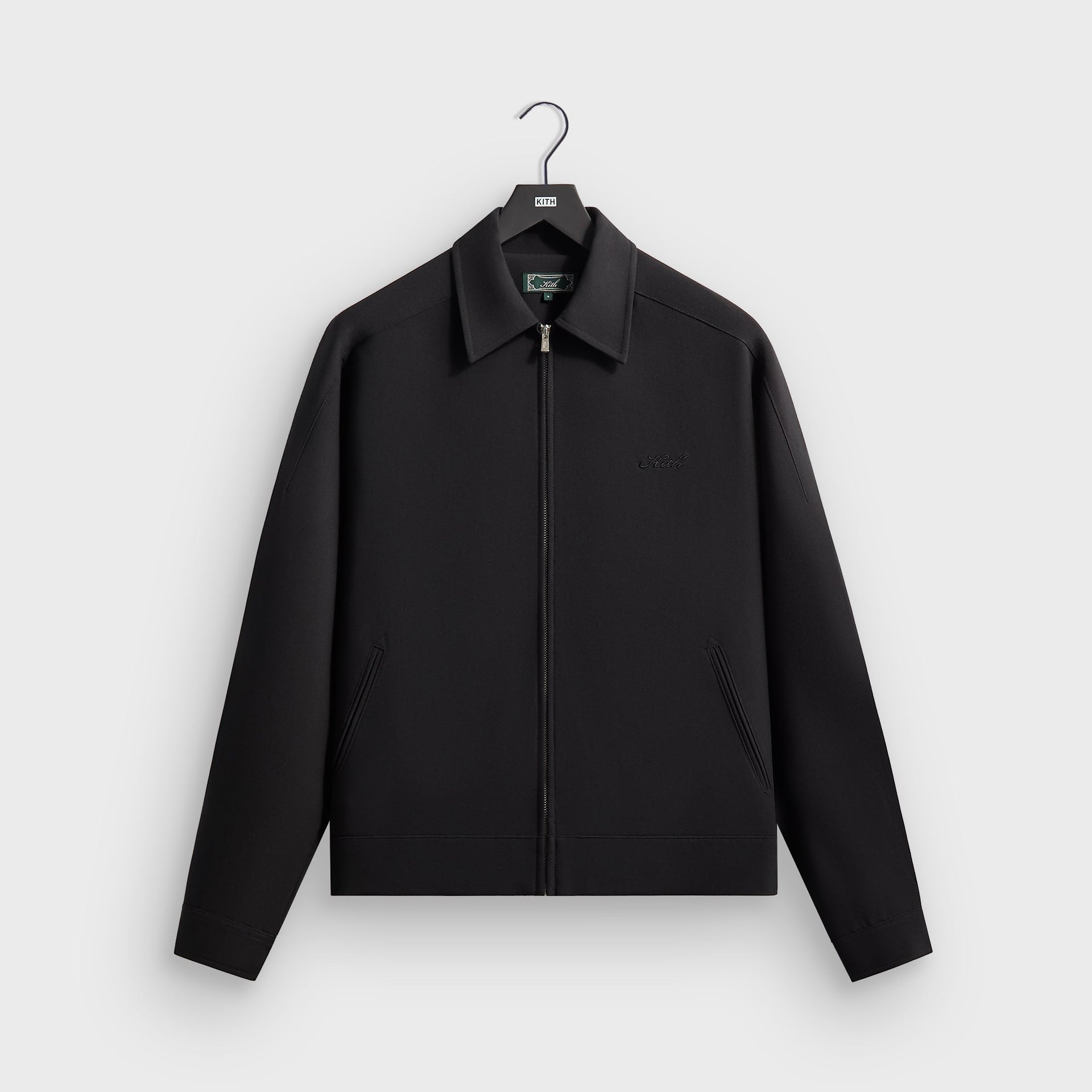 Kith Midweight Double Weave Huron Jacket - Black