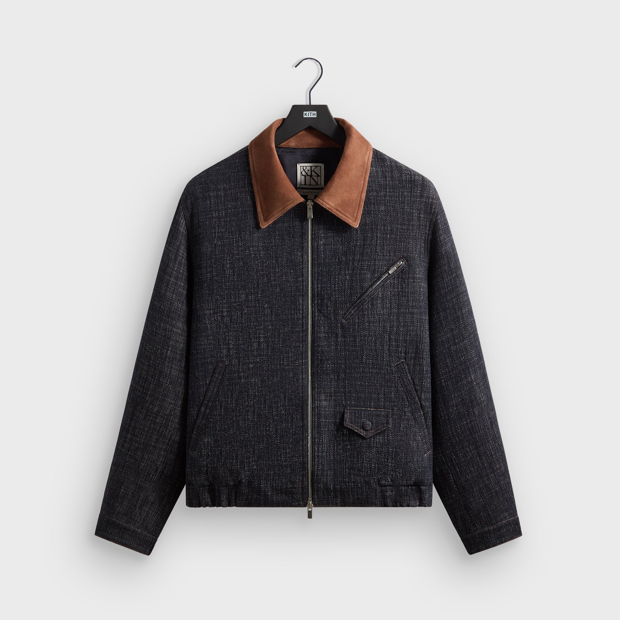 &Kin Cassius Blouson Jacket - Blue Navy – Kith Japan