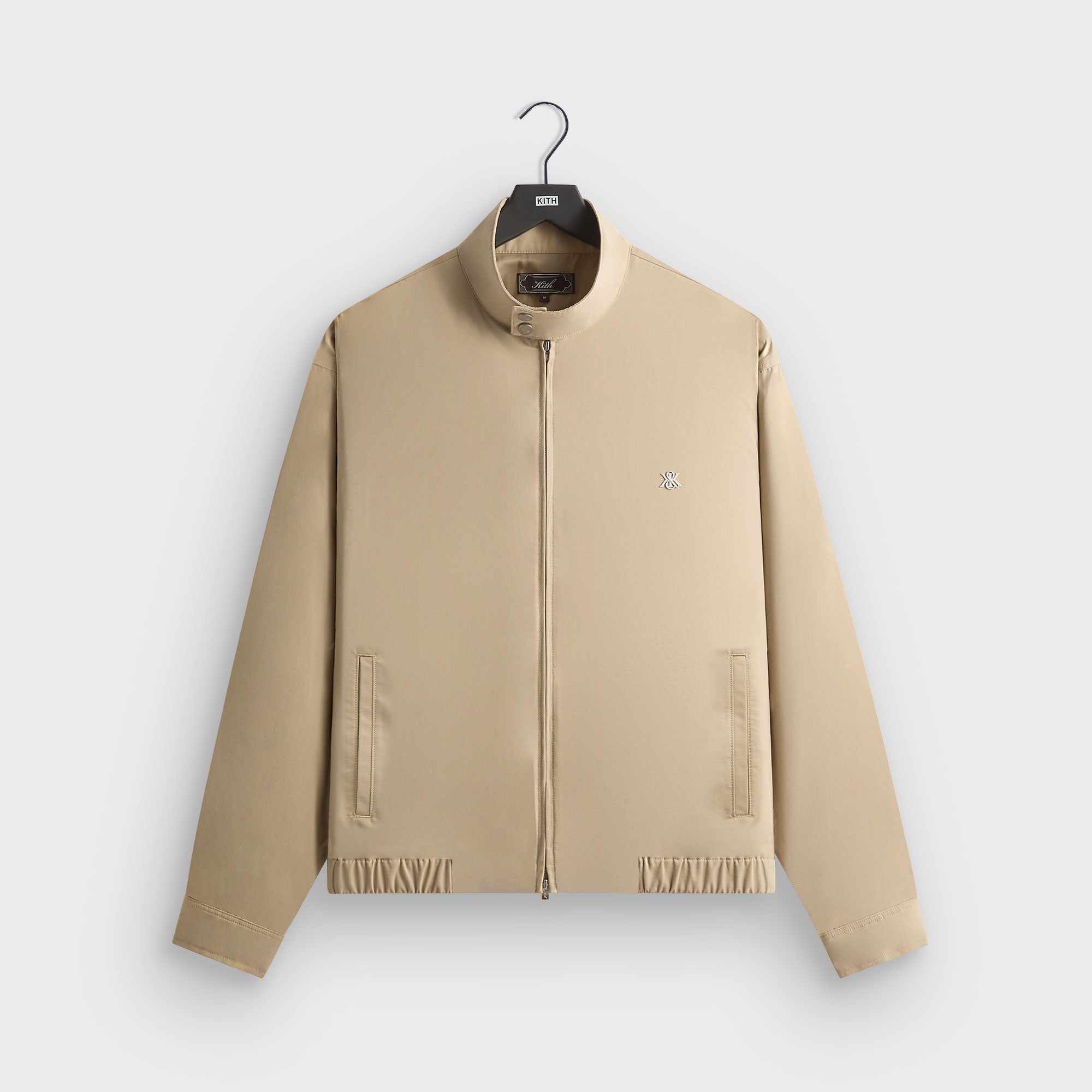 kith ノーカラーベージュジャケット　Mサイズ KHM011197-984-Front_978f00fc-