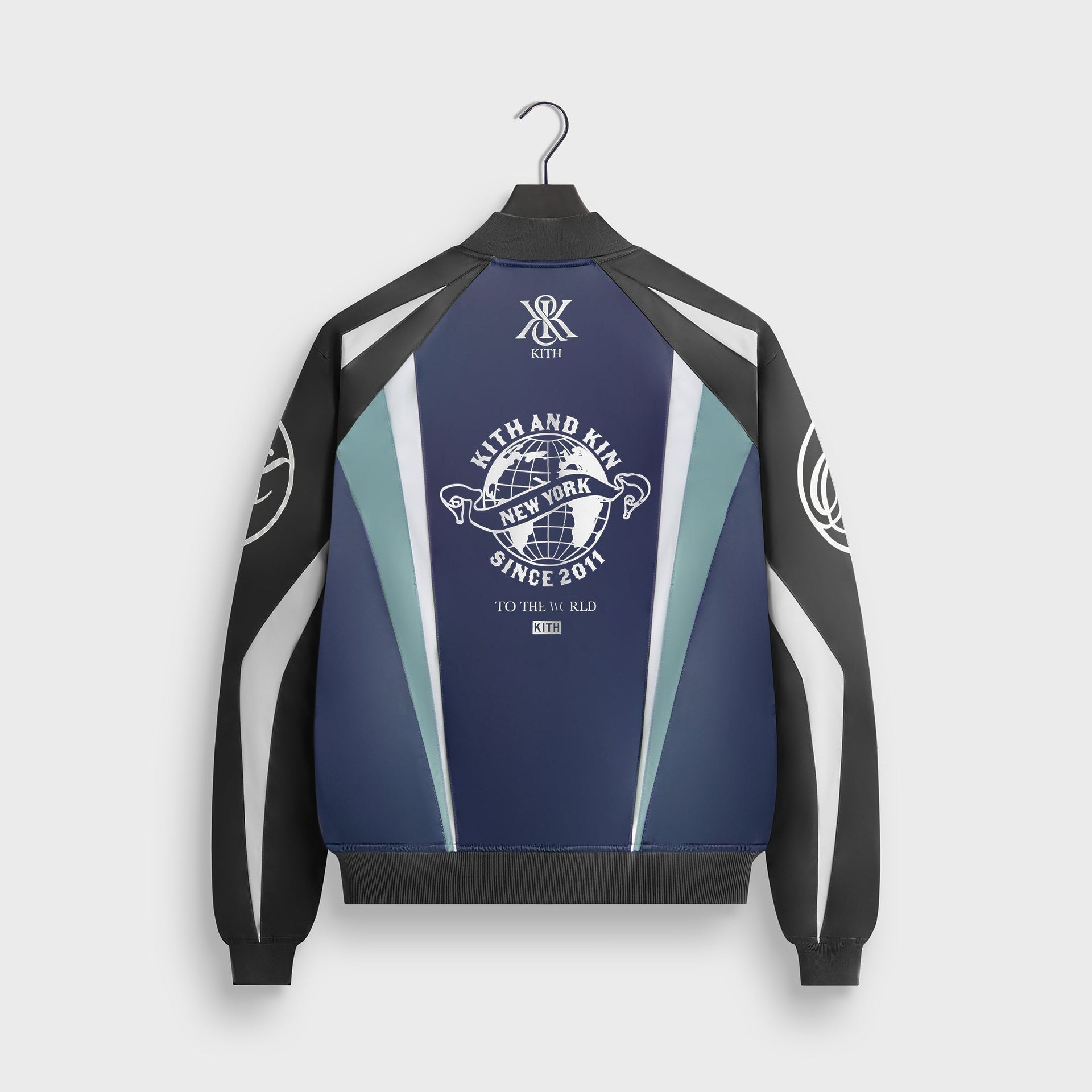 Kith Roy Racing Nylon Bomber Jacket - Nocturnal - PH