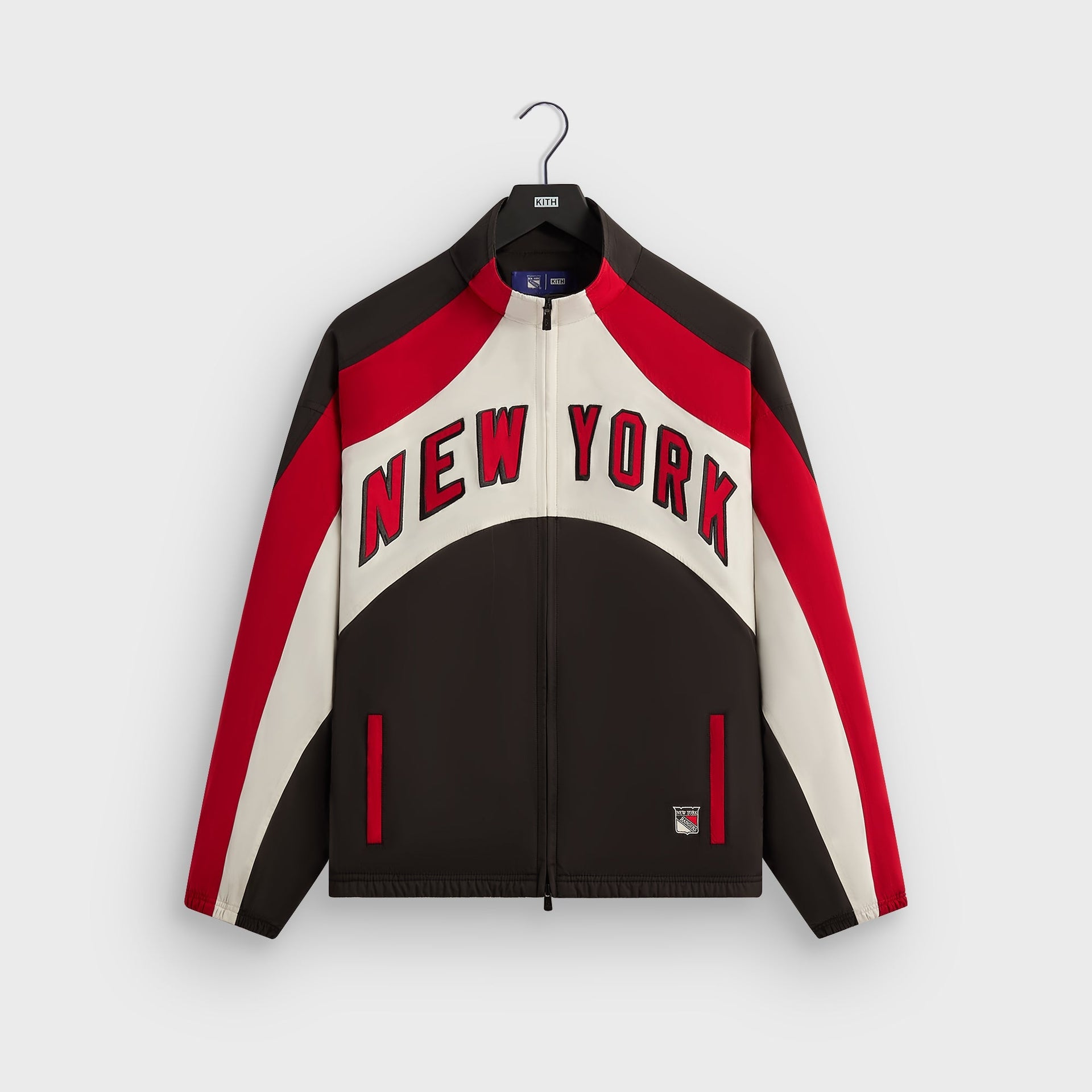 Kith for the New York Rangers August Track Jacket - Black - PH