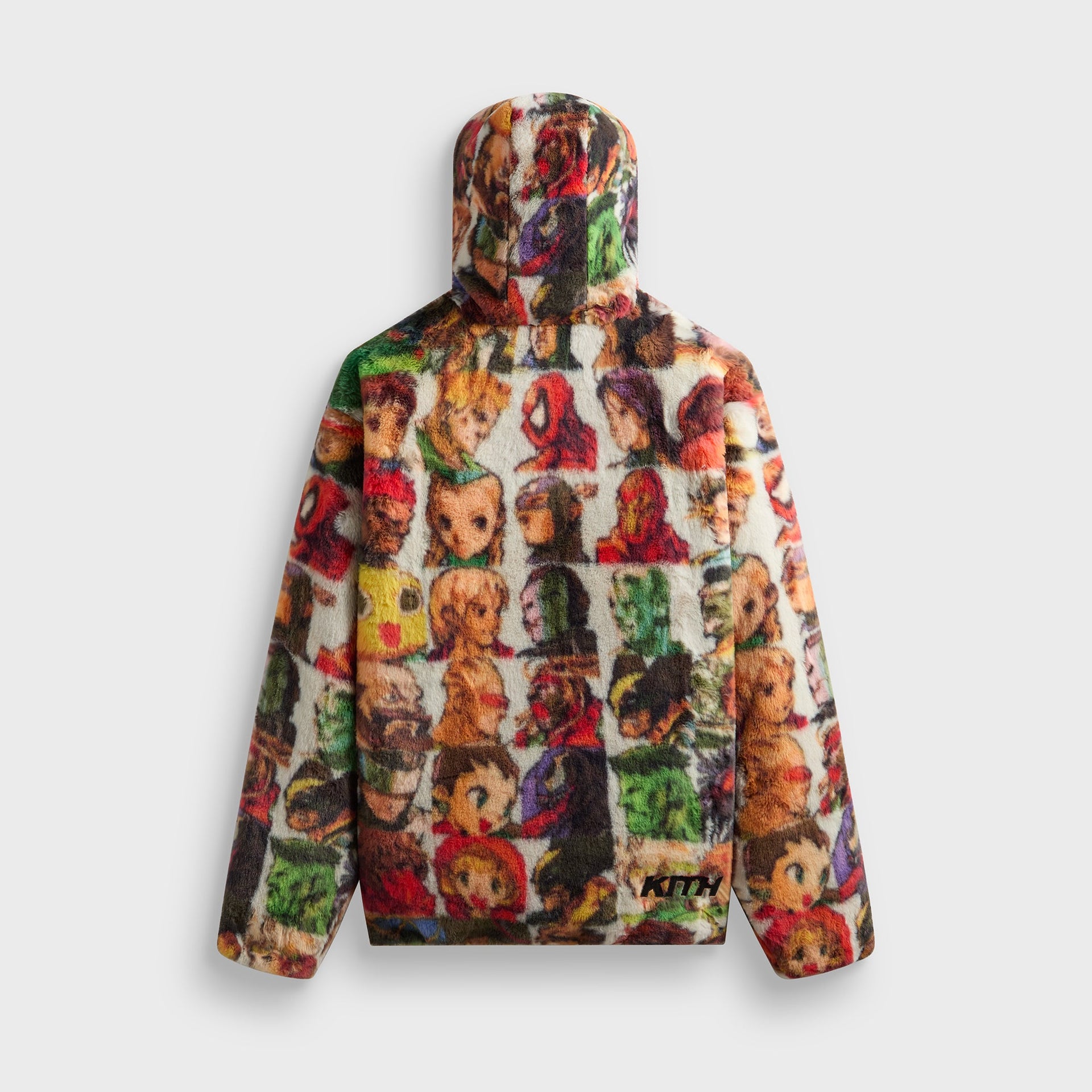 Marvel vs. Capcom | Kith Fighter Vintage Faux Fur Jaysen Hoodie - Sandrift