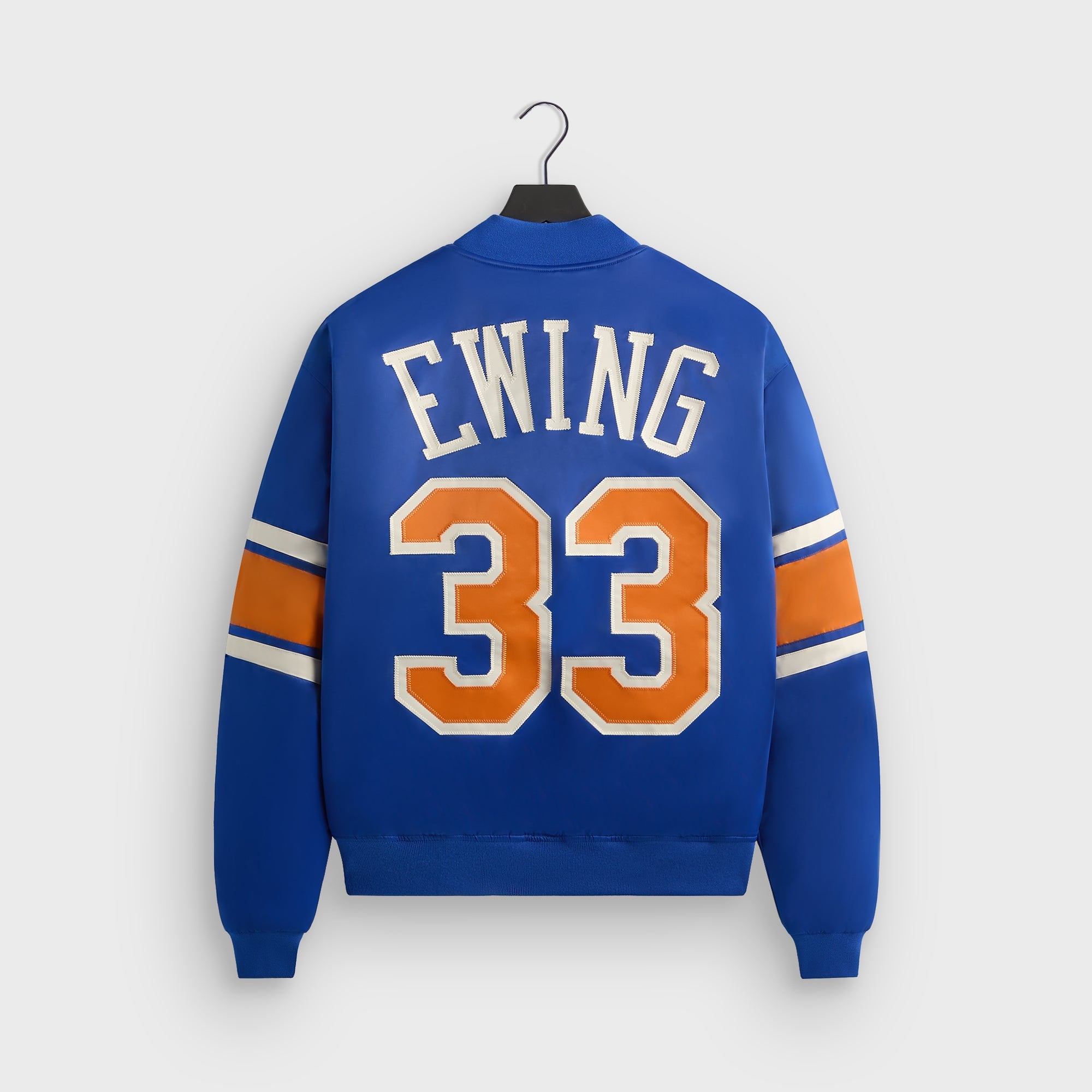 Kith for the New York Knicks Patrick Ewing Classic Satin Bomber Jacket