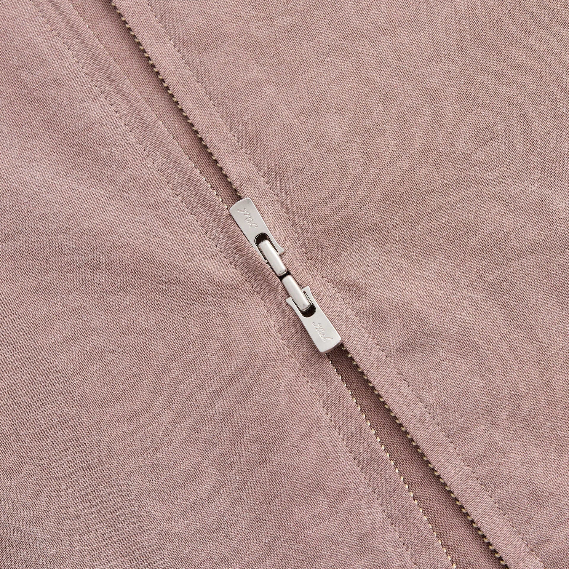 Kith Cupro Linen Connor Blouson Jacket - Dusty Mauve