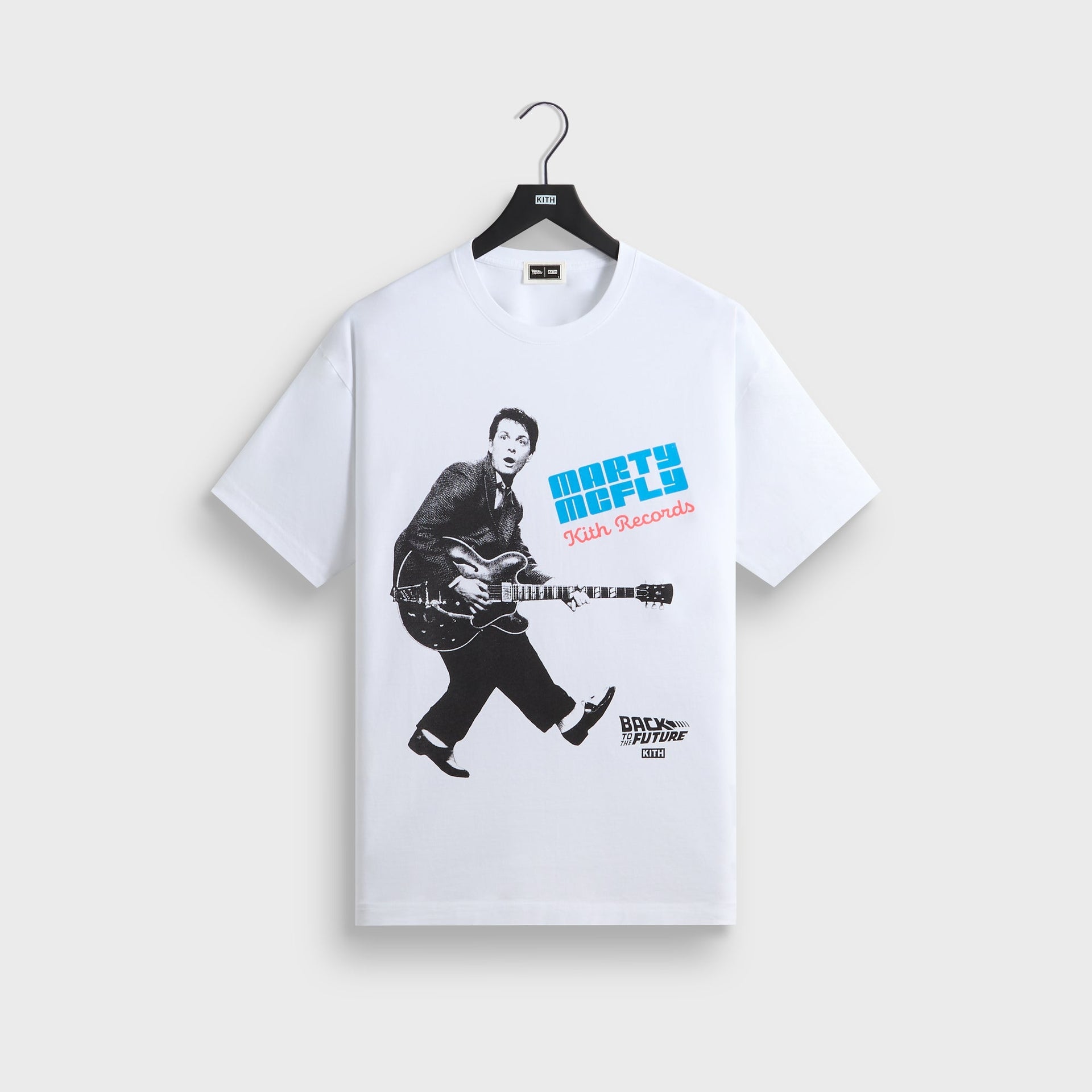Kith for Back to the Future Chuck Berry Standard Crispy Tee - White - PH