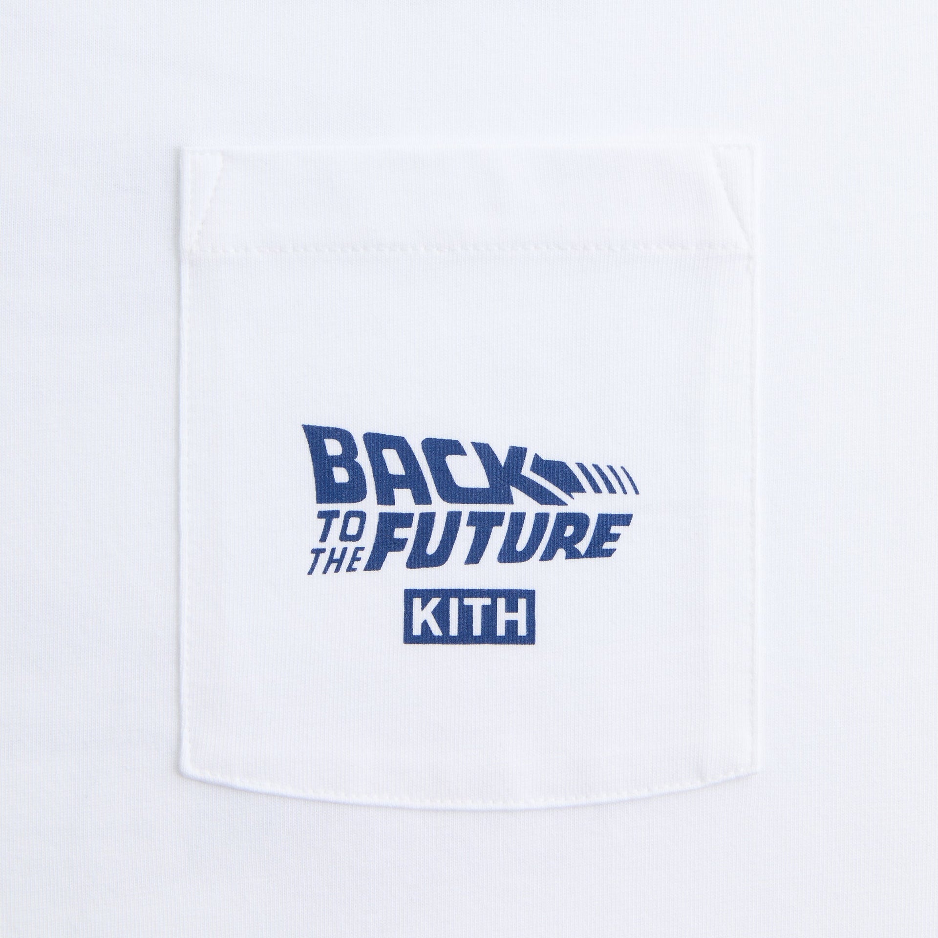 Kith for Back to the Future Blueprint Standard Crispy Pocket Tee - White - PH