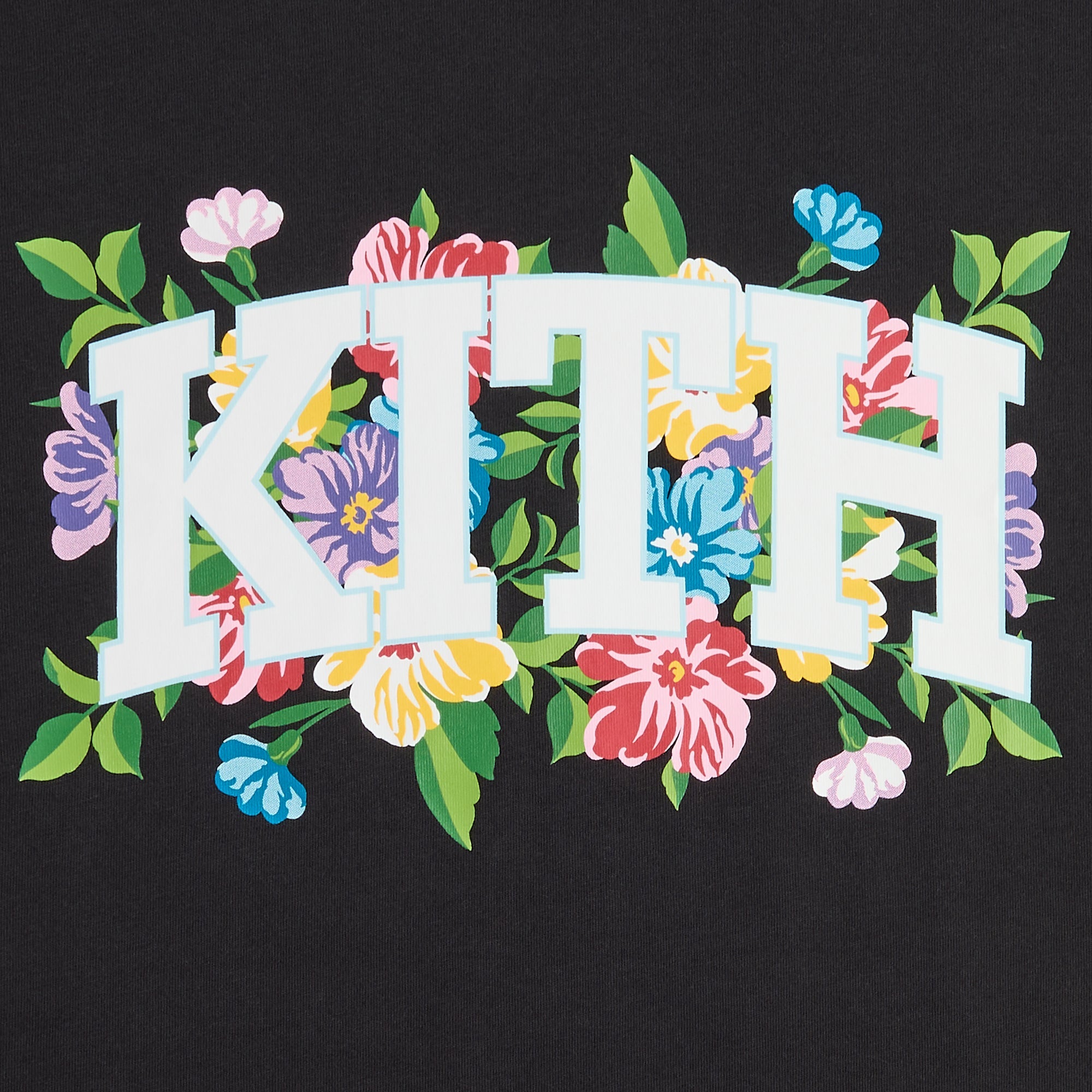 Kith Floral Arch Tee - Black