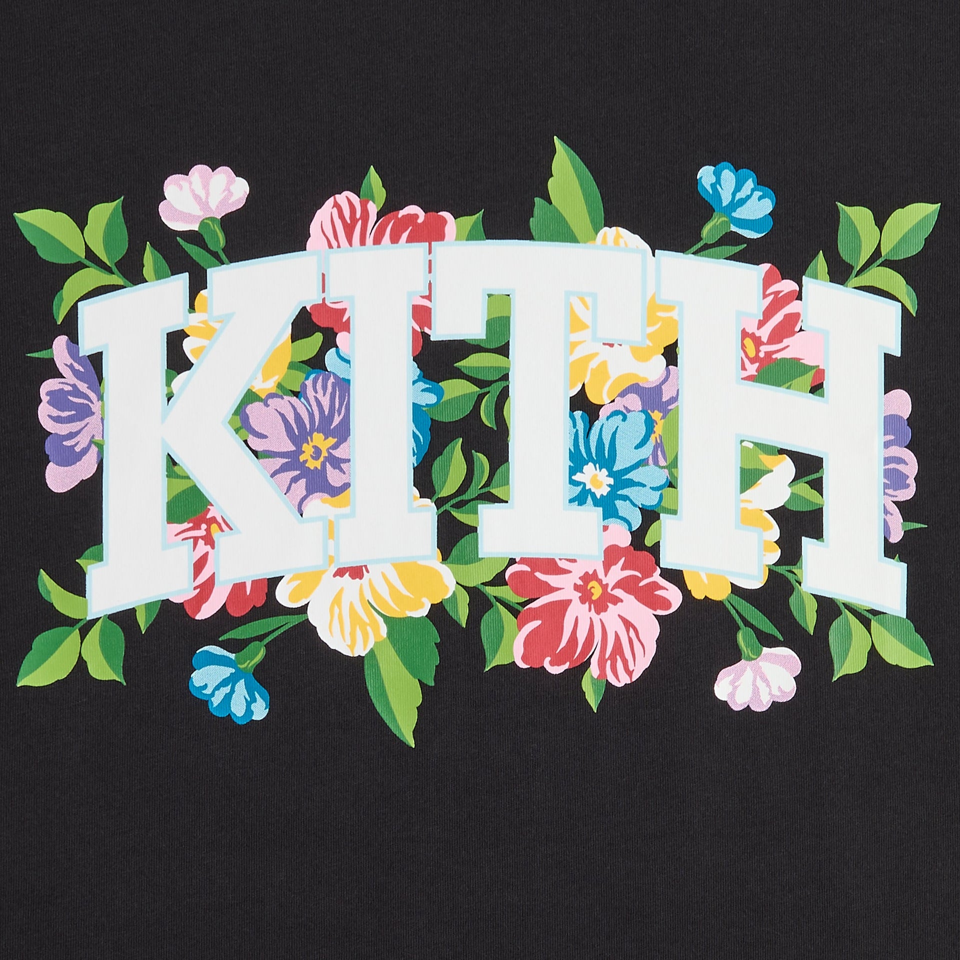 Kith Floral Arch Tee - Black