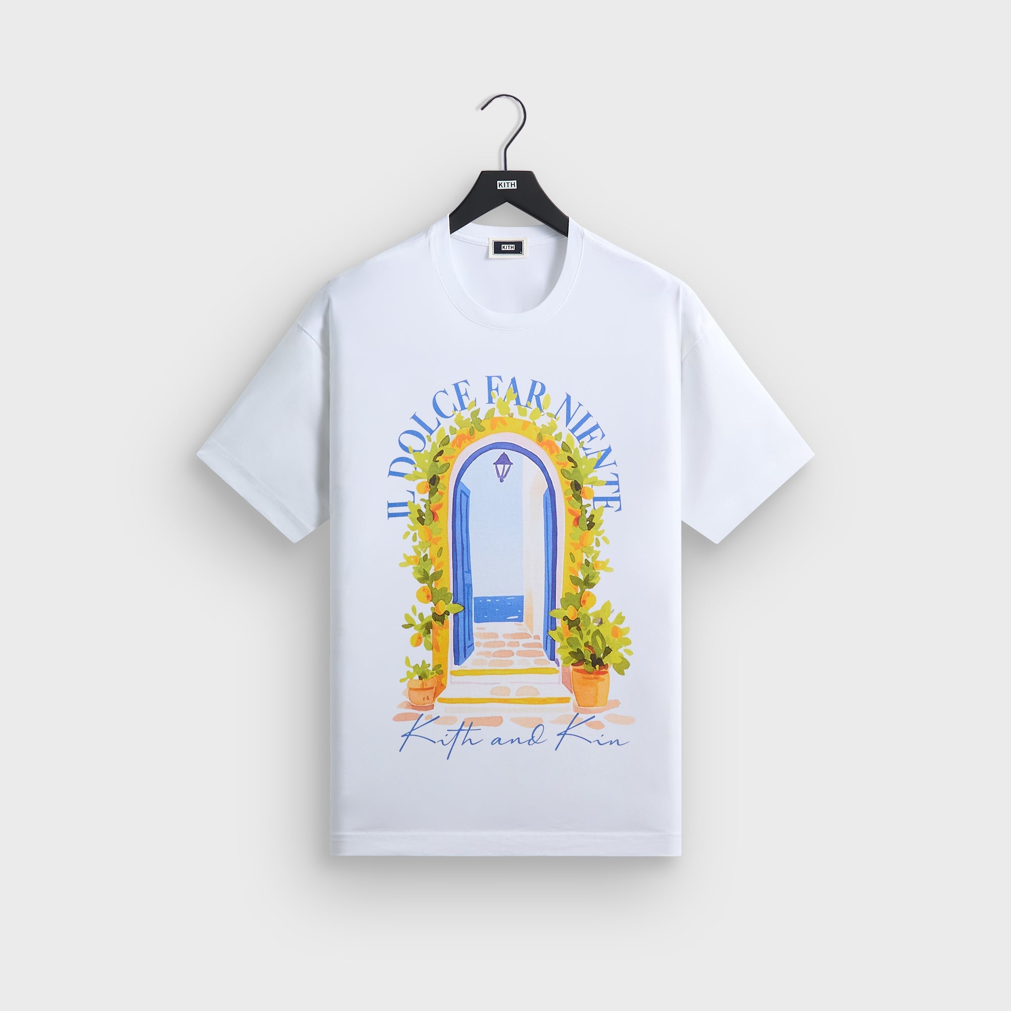 KITH × LUDOVIC NKOTH GALLERY TEE - WHITE 【公式通販】