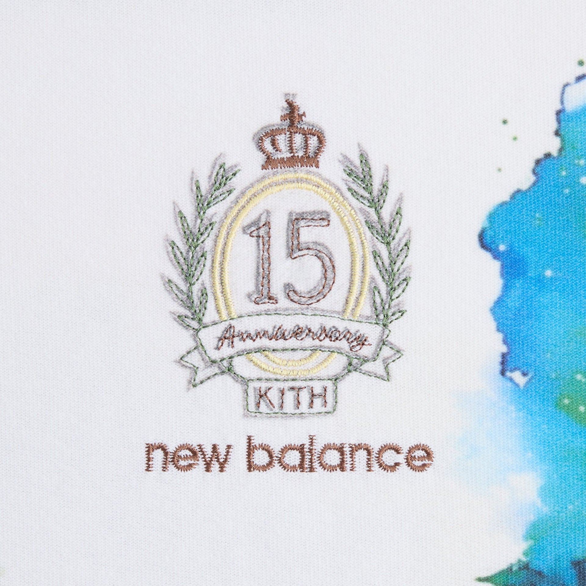 Kith & New Balance Watercolor Quinn Tee - White - PH