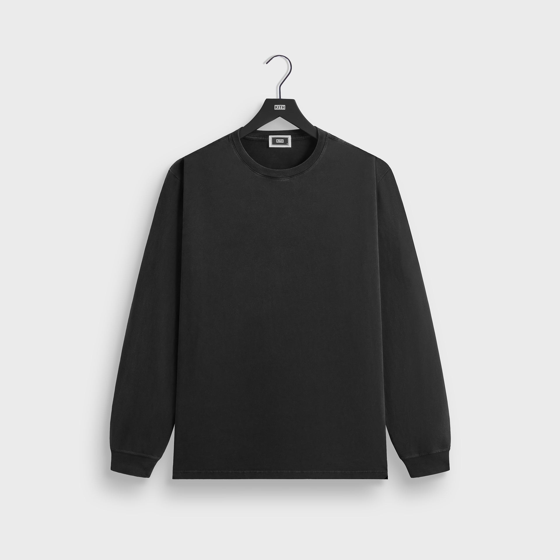 Kith Long Sleeve Vintage Tee - Black