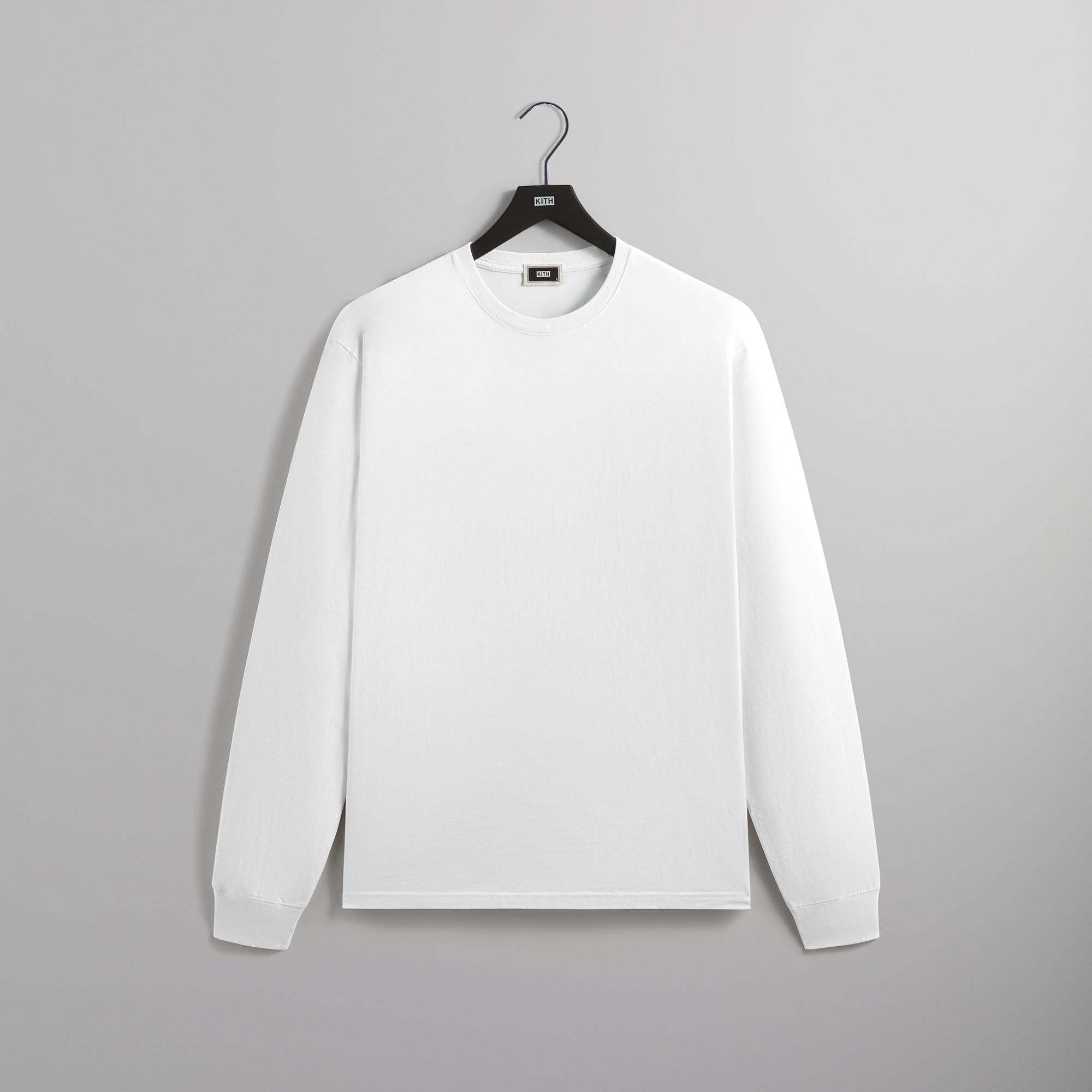 Kith Long Sleeve Vintage Tee White