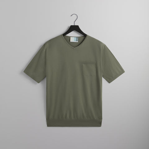 UrlfreezeShops Sylvan Knit V-Neck Tee - Scene