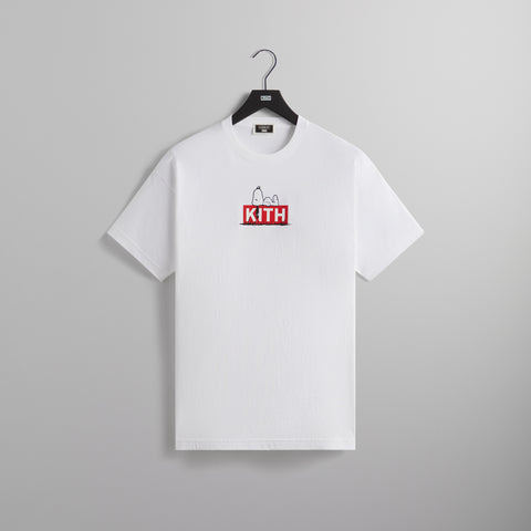 Kith for Peanuts Doghouse Tee - White