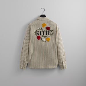 Kith L/S Boxy Collared Overshirt - Loft