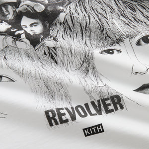 Kith for the Beatles Revolver Vintage Tee - White