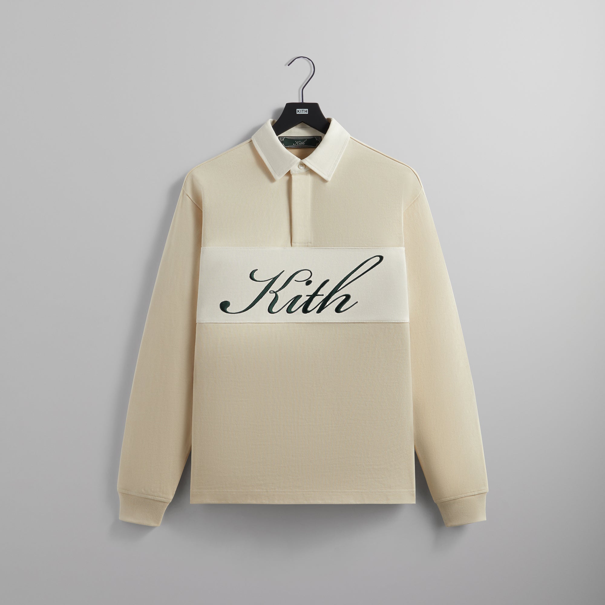 Kith Long Sleeve Rugby Polo - Veil