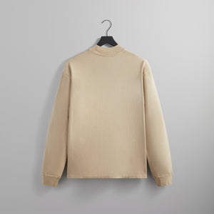 Kith Long Sleeve Mock Neck LAX Tee - Canvas