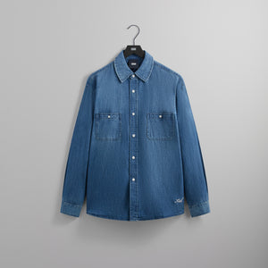 Erlebniswelt-fliegenfischenShops Chambray Apollo Shirt - Mid Indigo