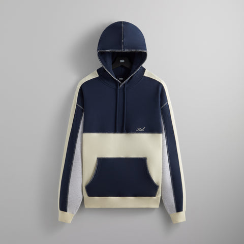 UrlfreezeShops Multi Panelled Williams III Hoodie - Nocturnal