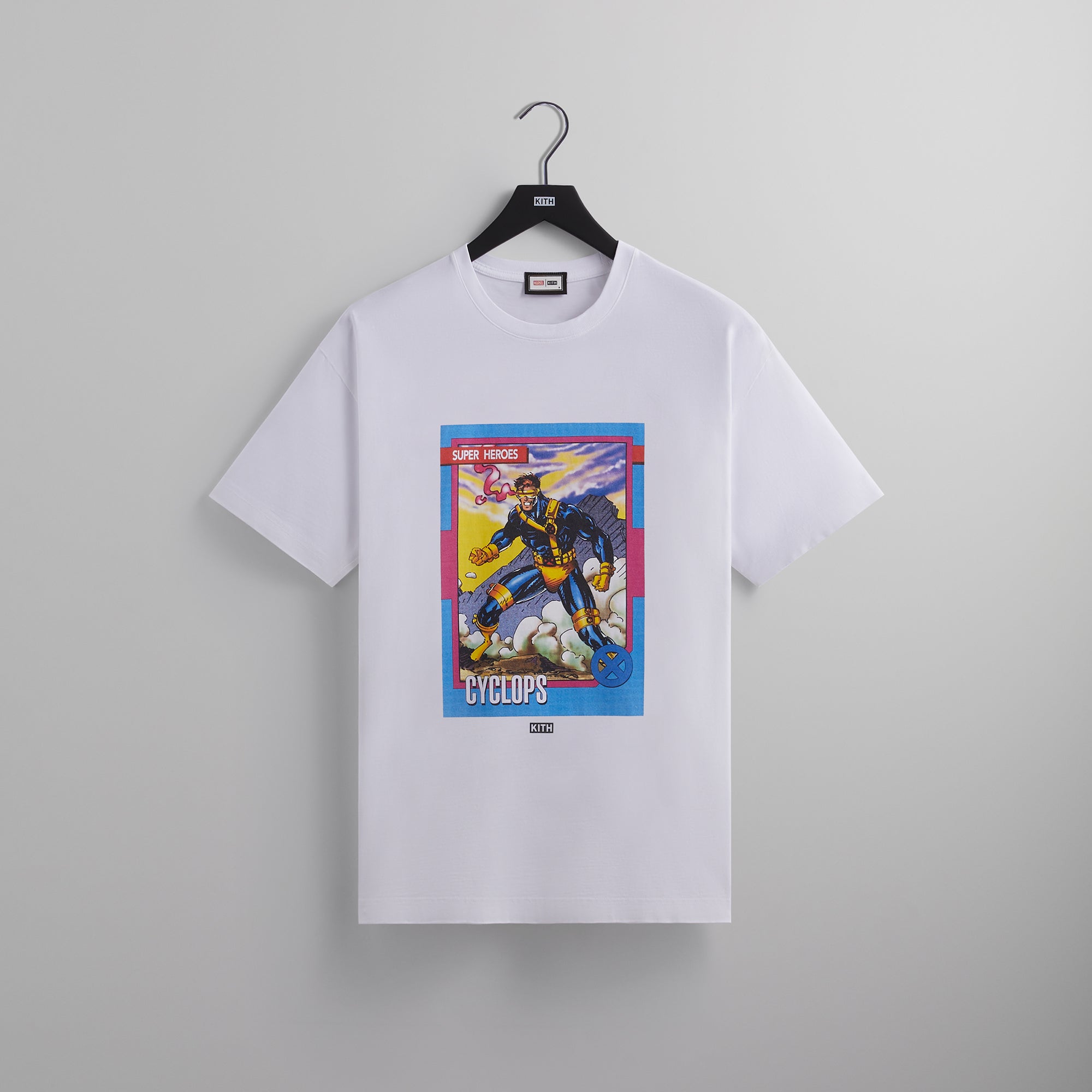 Marvel | Kith for X-Men Cyclops Card Vintage Tee - White