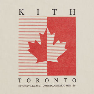 Kith Toronto Symmetry Vintage Tee - Sandrift