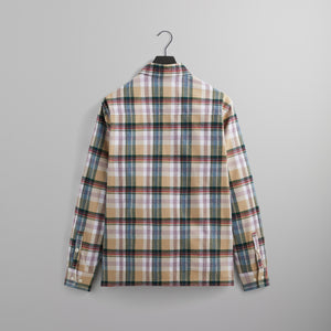 Kith Brushed Flannel Ginza Shirt - Canvas