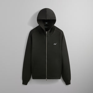 Kith Double Weave Selfridge Zip Up Hoodie - Black