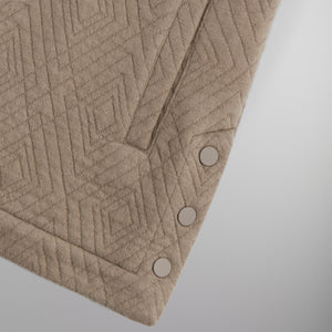 Kith Quilted Interlock Ginza Shirt - Quicksand