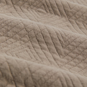 Kith Quilted Interlock Ginza Shirt - Quicksand