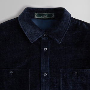 Kith Chenille Apollo Shirt - Nocturnal