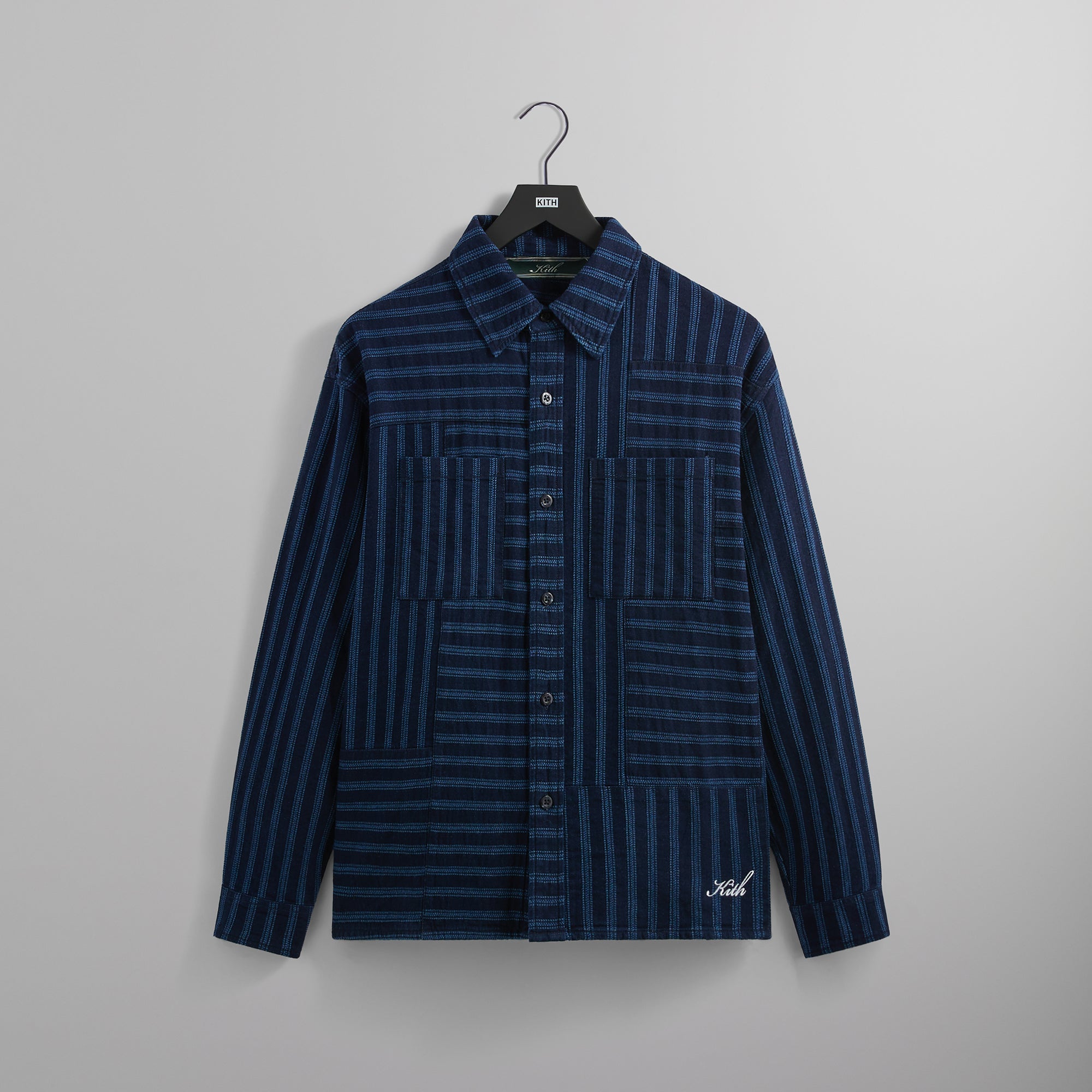 Kith Stripe Denim Jaydin Shirt - Eve