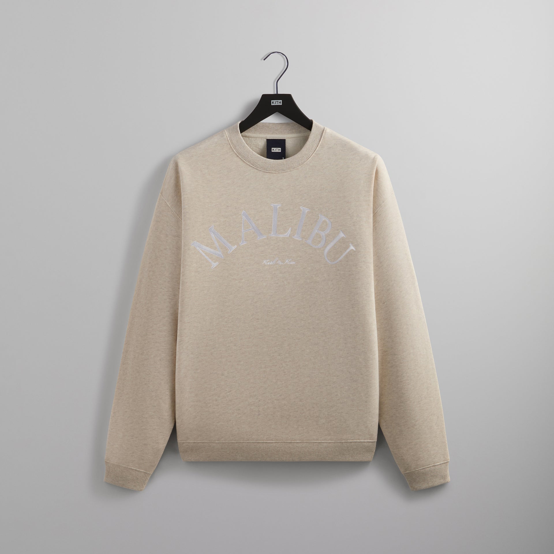 Kith Malibu Souvenir Crewneck - Heather Oatmeal