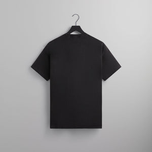 PALM ANGELS Classic Mock Neck Logo Tee Black